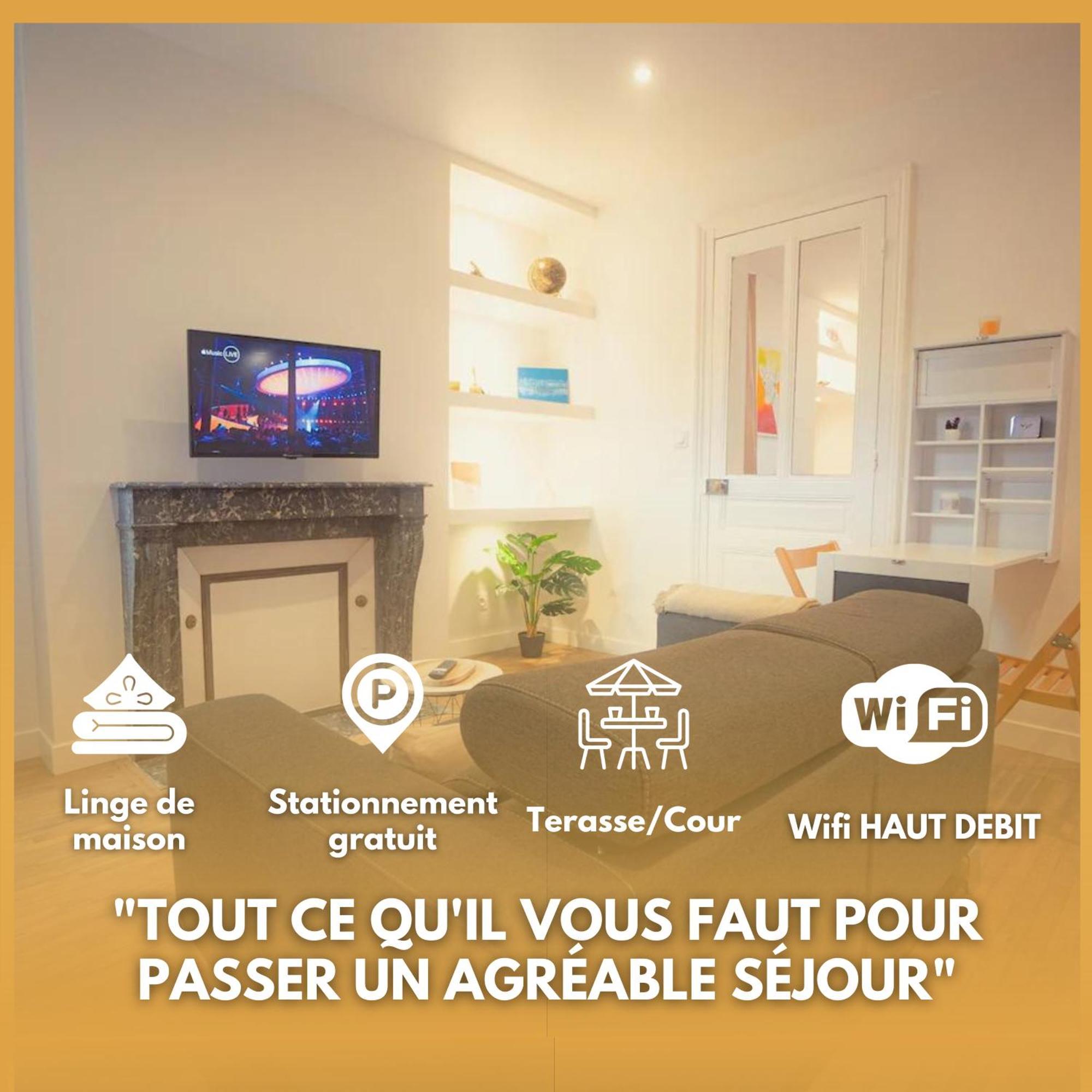 Appartement Cozy Avec Stationnement Gratuit Saint-André-les-Vergers エクステリア 写真